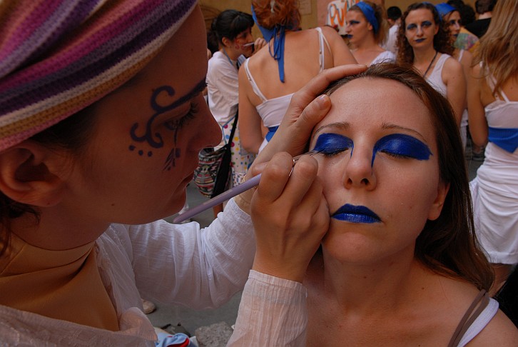 Trucco blu :: Par Tòt Parata - Partòt