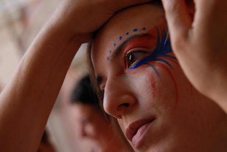 Trucco multicolore :: Par Tòt Parata - Partòt