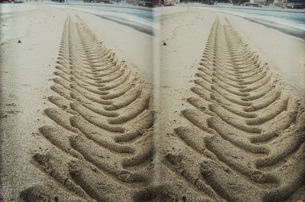 Impronta ruota :: Stereo Foto 3D
