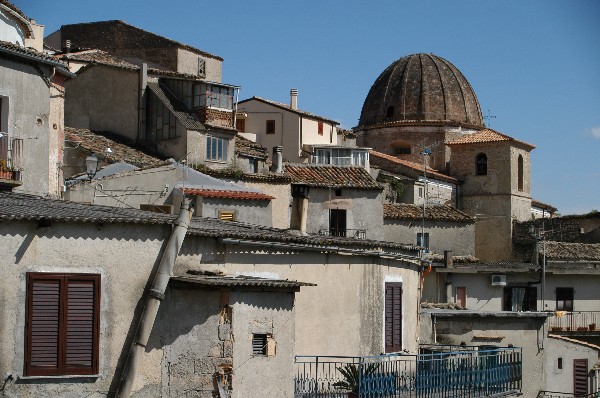 Dettaglio del paese - Fotografia di Stilo