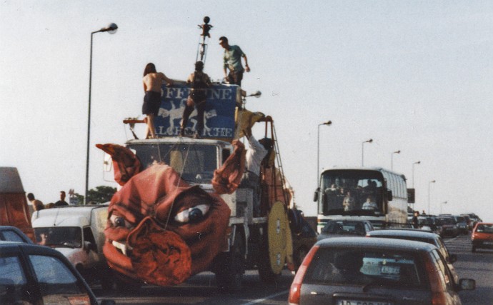 Sui viali :: Street Rave Parade - Bologna 1998