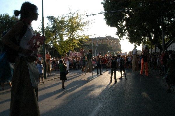 In testa al corteo :: Street Rave Parade