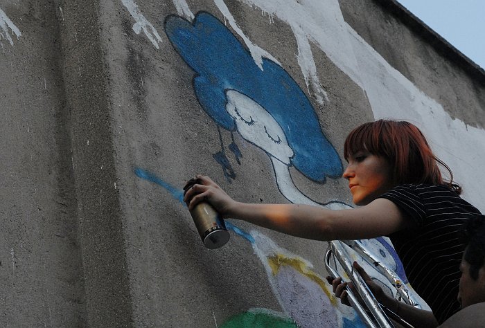 Blue line :: Arte Bastardo