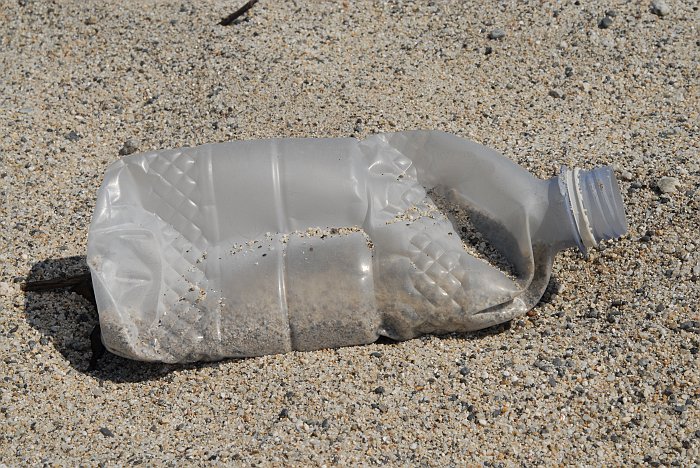 Bottiglietta plastica acqua