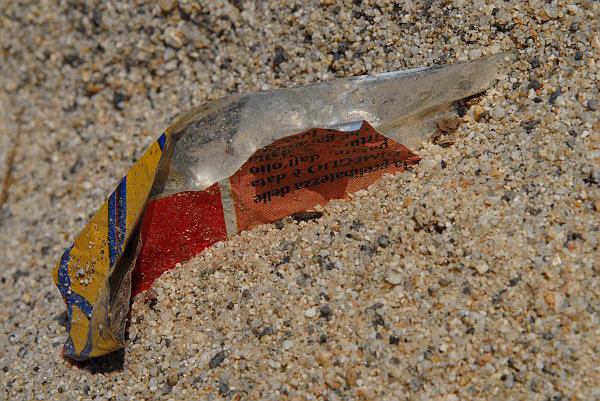 Confezione plastica metalizzata